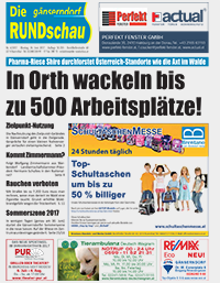 Titelseite Die Rundschau Gnserndorf Nr. 6/2017