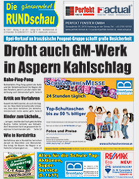Titelseite Die Rundschau Gnserndorf Nr. 7/2017