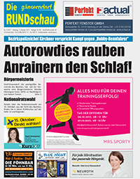 Titelseite Die Rundschau Gnserndorf Nr. 9/2017