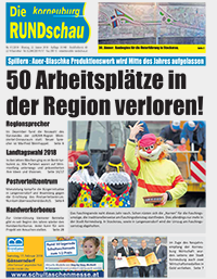 Titelseite Die Rundschau Korneuburg Nr. 1/2018
