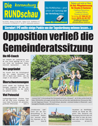 Titelseite Die Rundschau Korneuburg Nr. 5/2018