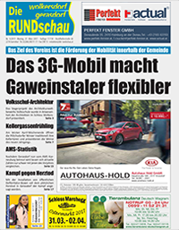Titelseite Die Rundschau Wolkersdorf Nr. 3/2017