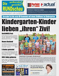 Titelseite Die Rundschau Wolkersdorf/Gerasdorf Nr. 9/2017